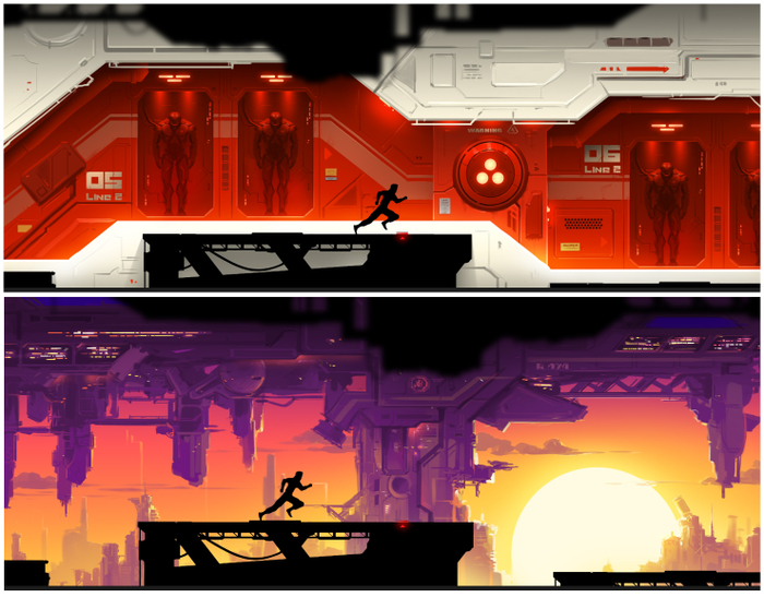 Скетчи для игры Vector 2