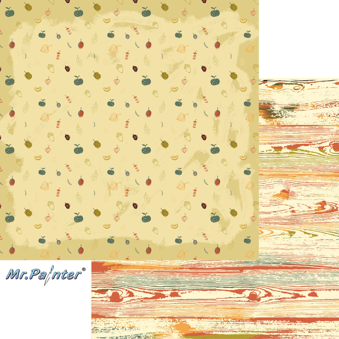 Скрап бумага "Осень в кармане" для бренда Mr.Painter