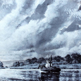 Волжский вечер