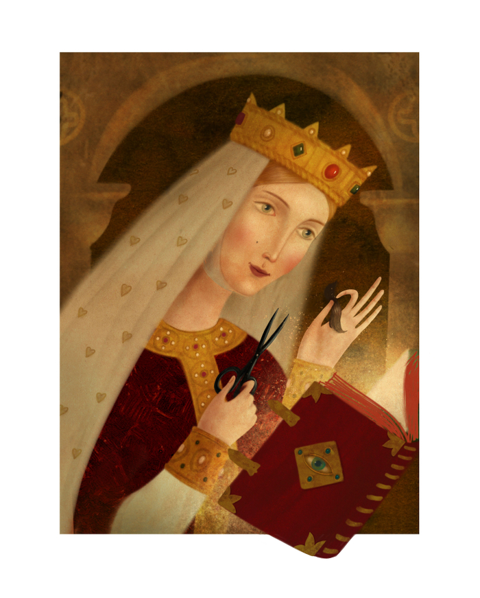 Иллюстрация к сказке "Вещий сон " для сборника русский сказок издательства Лабиринтпресс