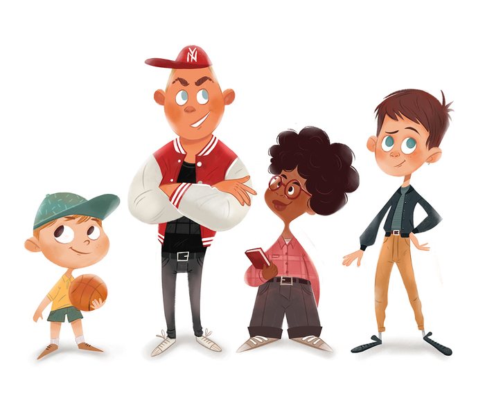 дизайн персонажей