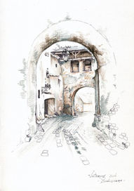 Сигишоара.Городские ворота