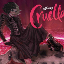 Арт по мотивам фильма "Круэлла"
