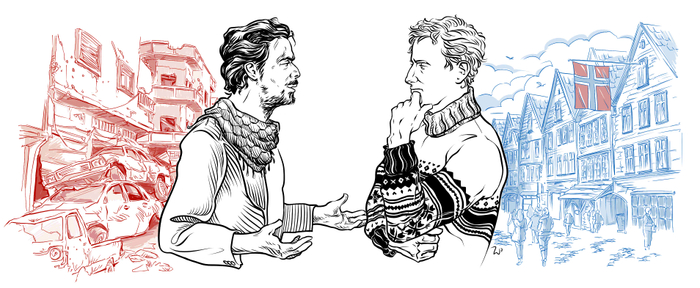 Письмо сирийца норвежцам