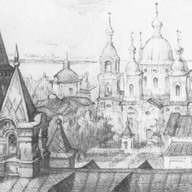  Приморская пустынь. Графическая реконструкция