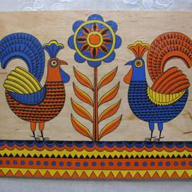 Два братца- петушка