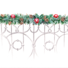 Эскиз декора