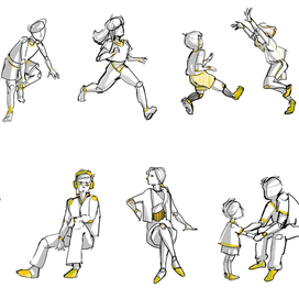 Люди антураж