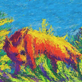 Красный волк