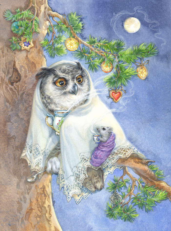 В лунную ночь...)