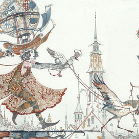 «В полет с журавлями».