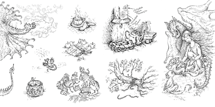 Пушок и Пушистый_заставки-концовки