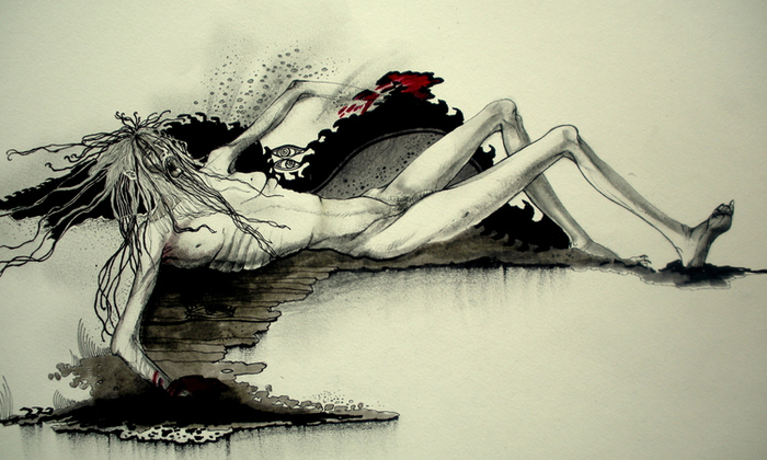 Фигура старца"второй вариант к спектаклю "В тени Аполлиона