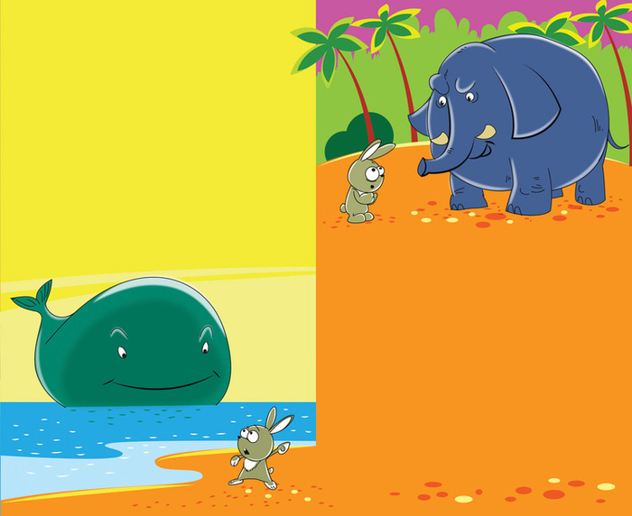 Заяц, который победил кита и слона