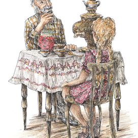 Иллюстрация для сказок "Несоленого моря"