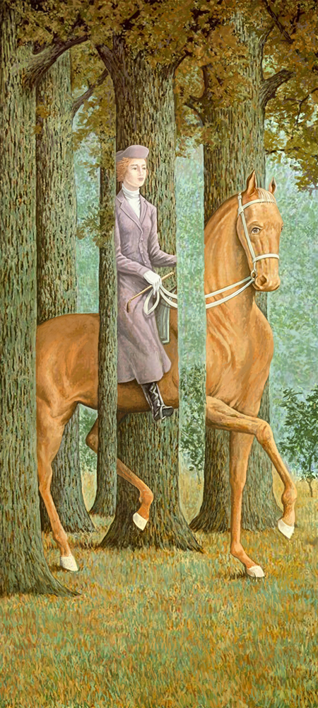 Ренэ Магритт, отрисовка, H-23000 pix