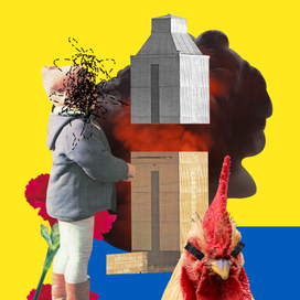 Девочка на желтом