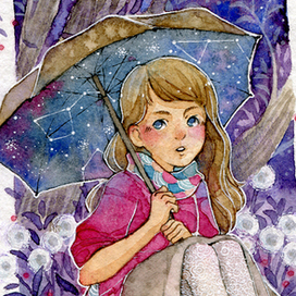 Звездный зонтик