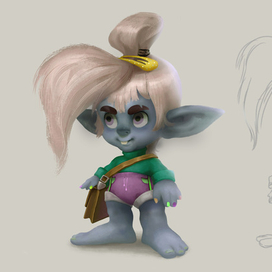 Девочка-Тролль