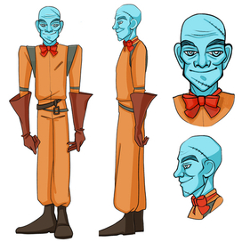 Концепт-арт песонажа 