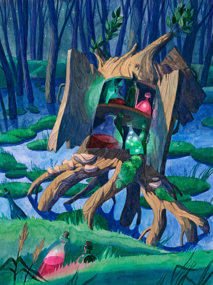 Иллюстрация к сказкам Г.Х. Андерсена