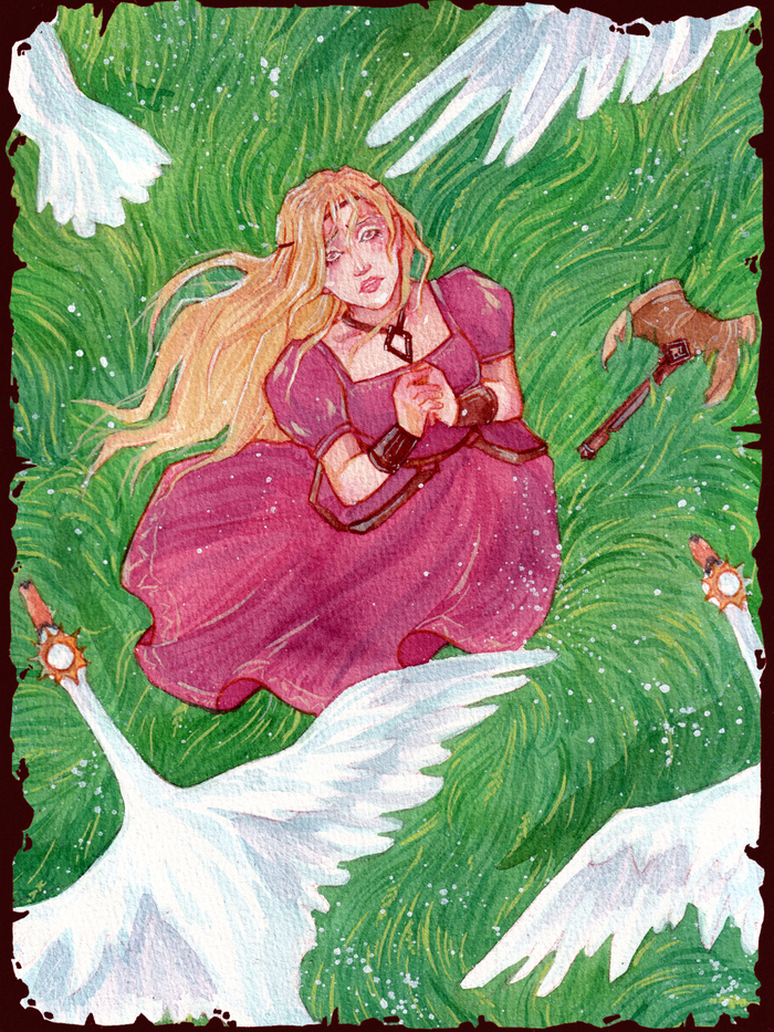 Дикие лебеди