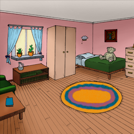 Иллюстрация интерьера