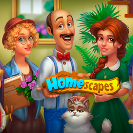 Баннер для игры Homescapes