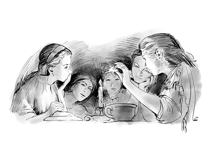 Крепостные Королевны. Софья Могилевская. Иллюстрация 