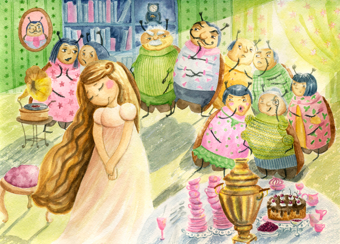 У нее же только две ножжжжки!