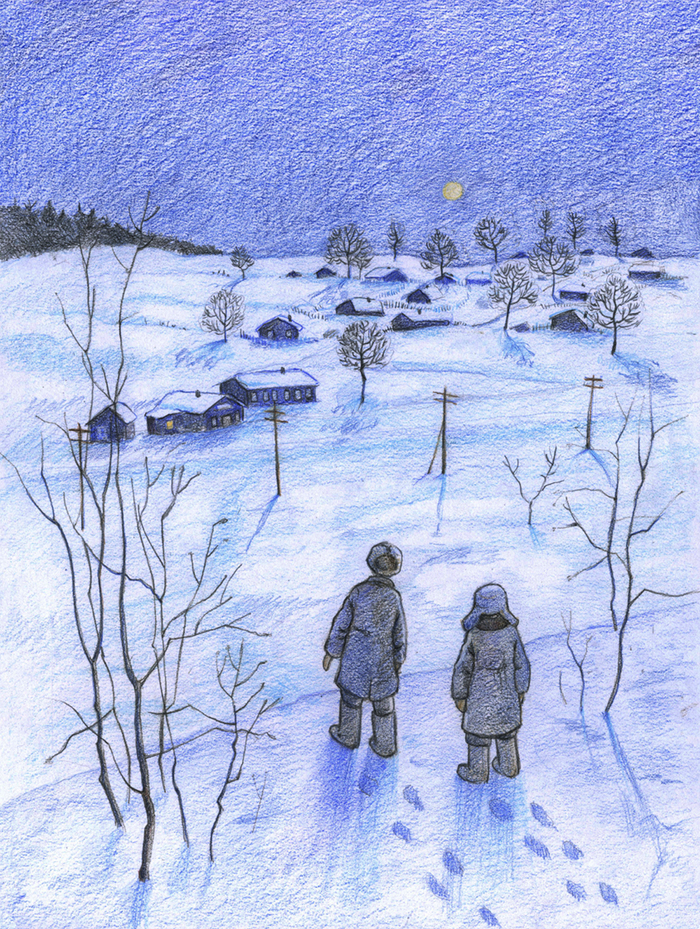 Спящие избы села Кукушкино