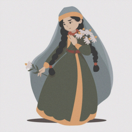 Иллюстрация к башкирской пьесе