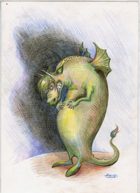 зеленый дракон