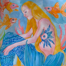 Задумчивая ундина