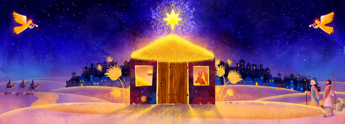 Вертеп для журнала "Фома"