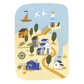 Город на берегу