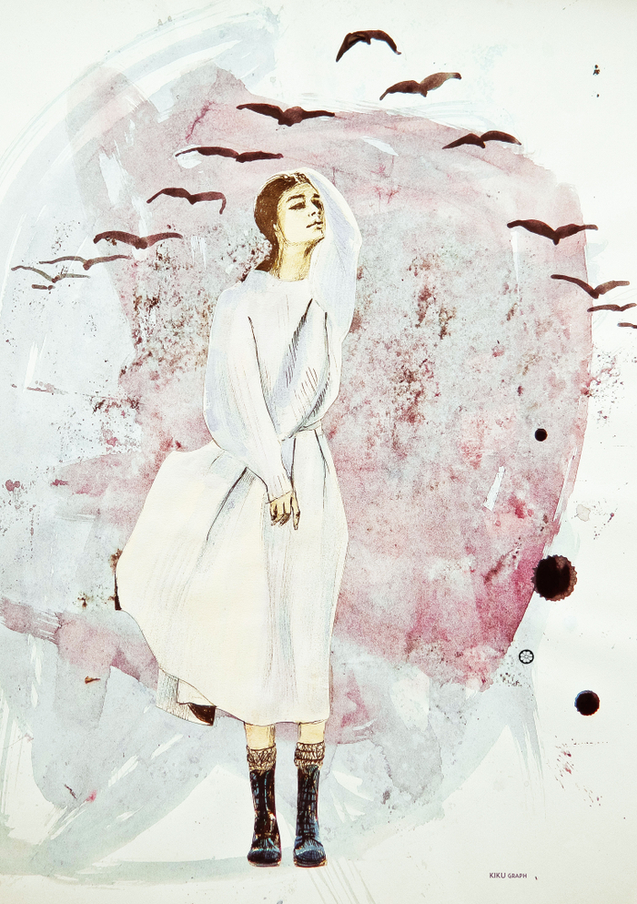 Модная иллюстрация.