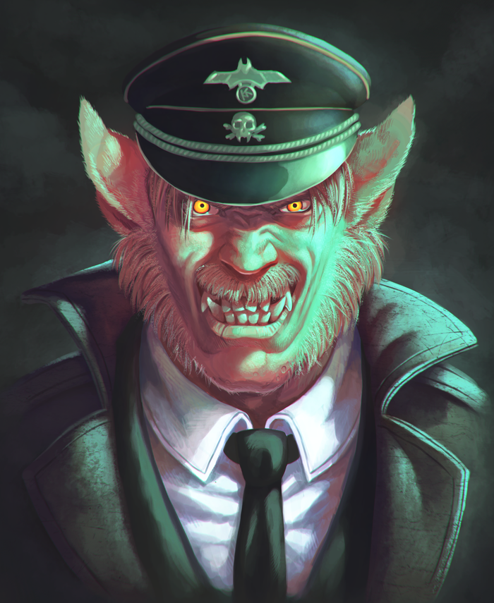 Лейтенант усы