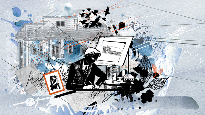 №2 серия иллюстраций для титров теле-сериала