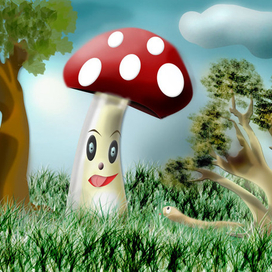 Сказочный гриб