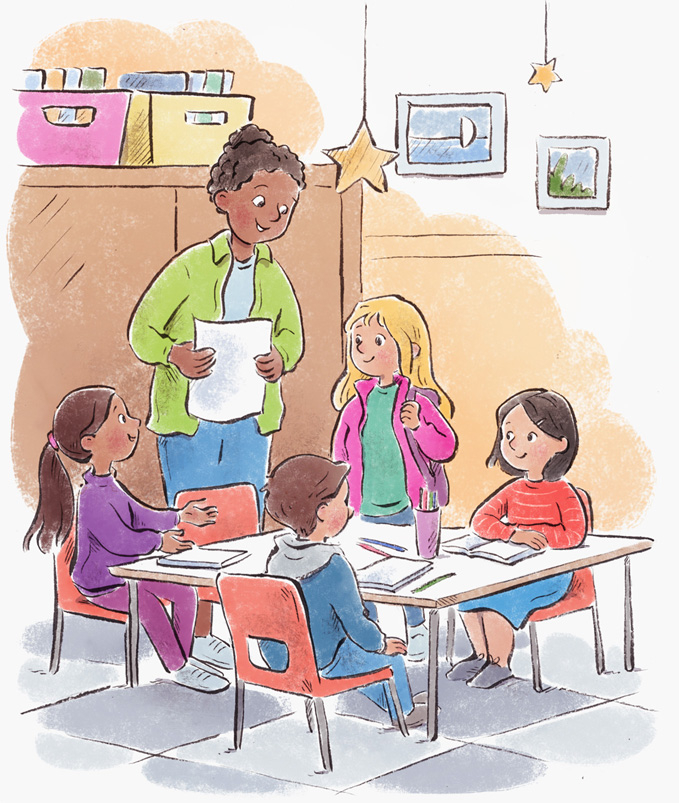 Первый день в школе