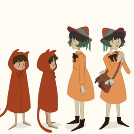 Концепт-арт персонажей