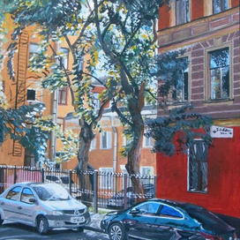 Уголок на Дегтярной.