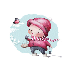 Покорми снегиря