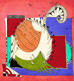 Весёлый белый лебедь всегда побеждает полого ящера