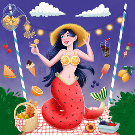 Пикник с русалкой