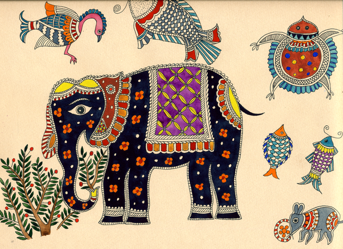 ручная графика для книги