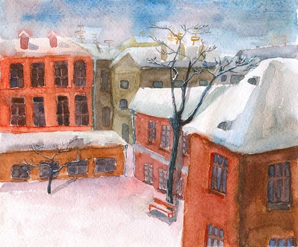 Старый дворик