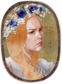 Жанна Д`Арк портрет