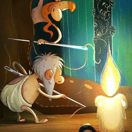 Иллюстрация для издательства Детская литература